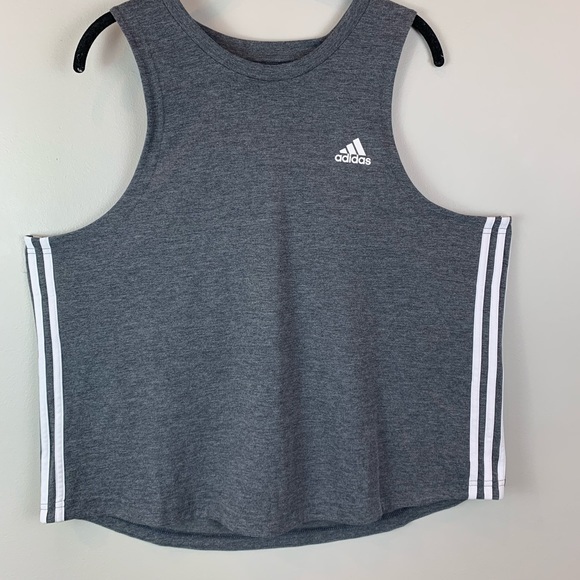 Adidas Primegreen Aeroready Three Stripe Tank NWT - Picture 3 of 7